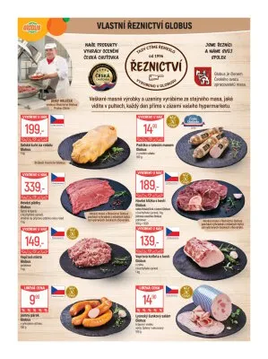 akční leták Globus 2.4.2025-8.4.2025