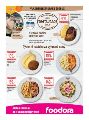akční leták Globus 2.4.2025-8.4.2025