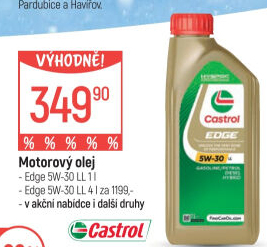 Motorový olej 5W - 30 Edge Castrol