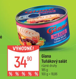Salát s tuňákem Giana