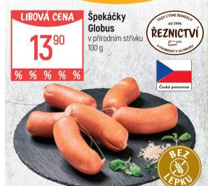 Špekáčky Globus