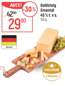 Sýr Ementál 45 % Goldsteig