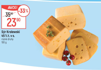 Sýr Krolewski 45% Milkpol