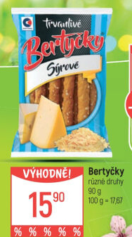 Tyčinky Bertyčky