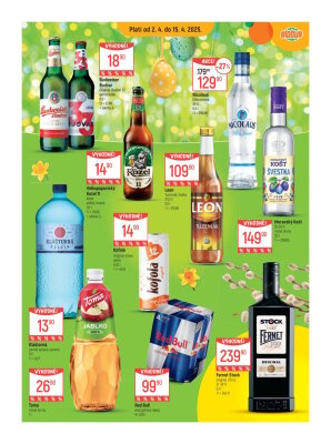 akční leták Globus 2.4.2025-8.4.2025