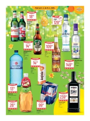 akční leták Globus 2.4.2025-8.4.2025