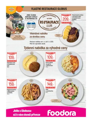akční leták Globus 2.4.2025-8.4.2025