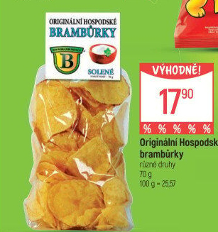 Hospodské brambůrky Bramborárna Zykmund