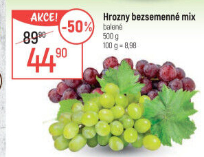 Hrozny mix bezsemenné