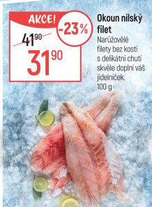 Okoun nilský filety