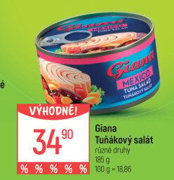 Salát s tuňákem Giana