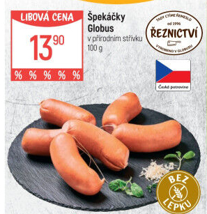 Špekáčky Globus
