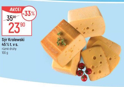 Sýr Krolewski 45% Milkpol