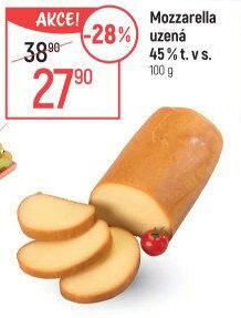 Sýr Mozzarella cihla uzená 45%