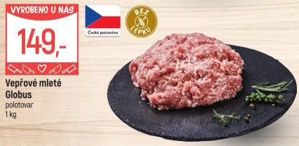 Vepřové mleté maso Globus