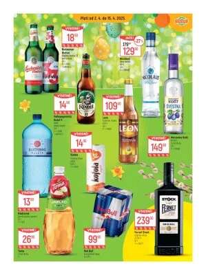 akční leták Globus 2.4.2025-8.4.2025