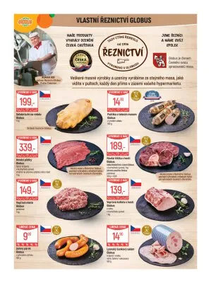 akční leták Globus 2.4.2025-8.4.2025