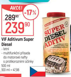 Aditivum Super diesel VIF