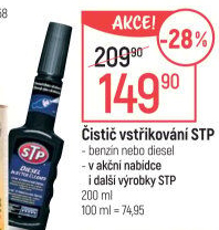 Čistič vstřikovacího systému - benzín STP