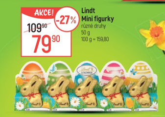 Čokoládoví zajíčci Lindt