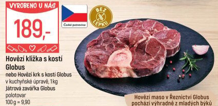 Hovězí kližka s kostí Globus