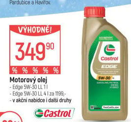 Motorový olej 5W - 30 Edge Castrol
