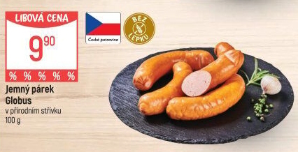 Párky jemné Globus