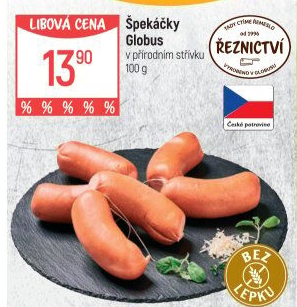 Špekáčky Globus