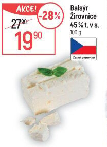 Sýr Balsýr Mlékárna Žirovnice