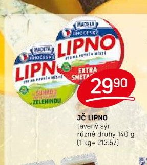 JČ Lipno tavený sýr