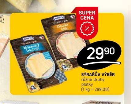 Sýrařův výběr plátky