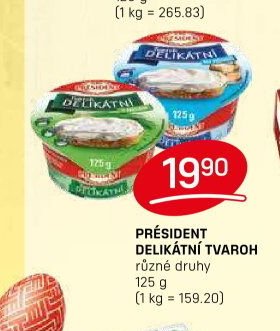 Président Delikátní tvaroh