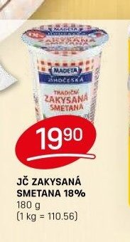 JČ ZAKYSANÁ SMETANA 18%