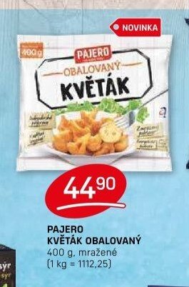 Pajero květák obalovaný