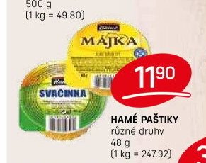 HAMÉ PAŠTIKY