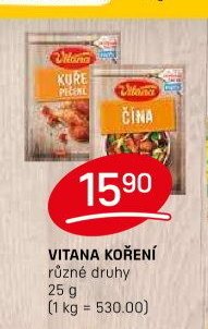 VITANA KOŘENÍ