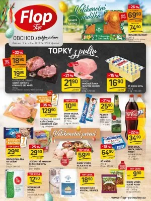 akční leták FLOP TOP 2.4.2025-8.4.2025