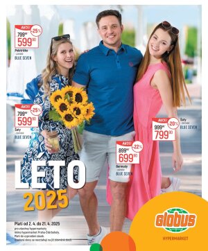 akční leták Globus 2.4.2025-21.4.2025
