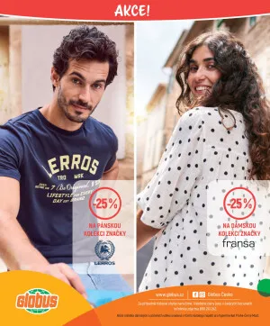 akční leták Globus 2.4.2025-21.4.2025