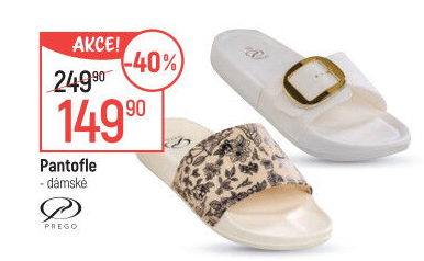 Dámské pantofle Prego