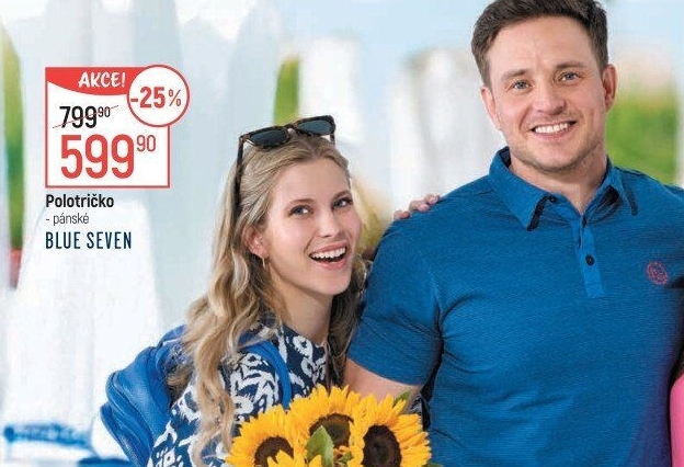 Pánské polotričko Blue Seven