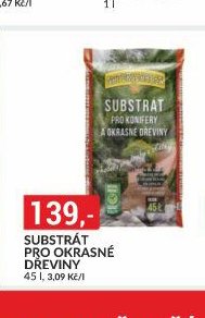 SUBSTRÁT PRO OKRASNÉ DŘEVINY