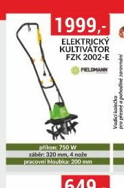 ELEKTRICKÝ KULTIVÁTOR FZK 2002-E