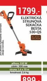 ELEKTRICKÁ STRUNOVÁ SEKAČKA BESTA 530-QS
