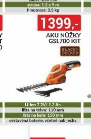 AKU NŮŽKY GSL700 KIT