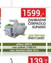 ZAHRADNÍ ČERPADLO JGP6005