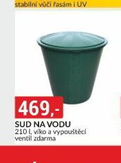SUD NA VODU 210 l