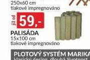 PALISÁDA 15x100 cm