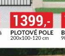 PLOTOVÉ POLE 200x100-120 cm