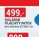 SOLÁRNÍ PLACHTY INTEX 366 cm